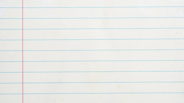 Water Stained Lined Paper Texture Background