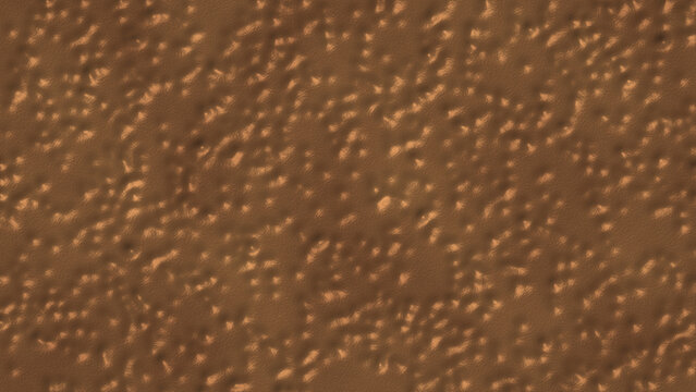 Hammered bronze surface with irregular overlapping dimples