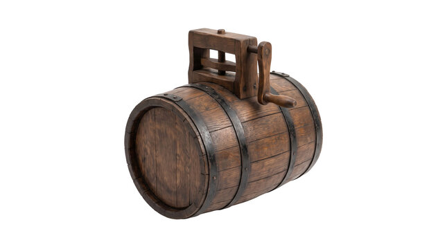 Wooden Butter Churn - Vintage Object Photography