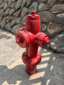 Red fire hydrant Jeddah