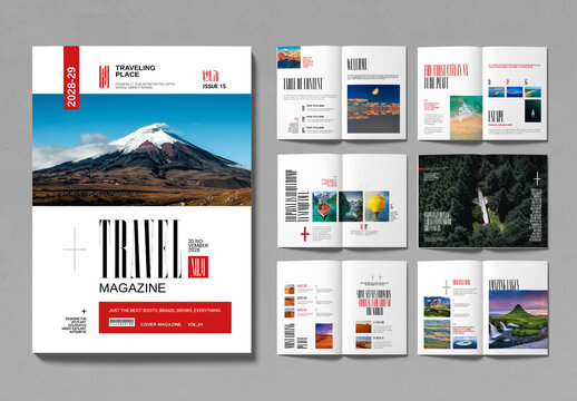Travel Magazine Template