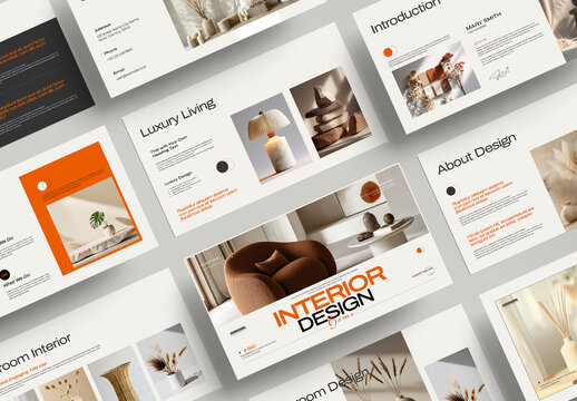 Home Interior Design Presentation Template