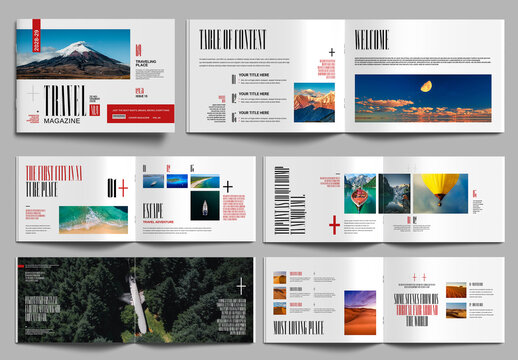Travel Magazine Template
