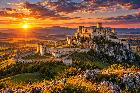 Spi&scaron; Castle, Slovakia.