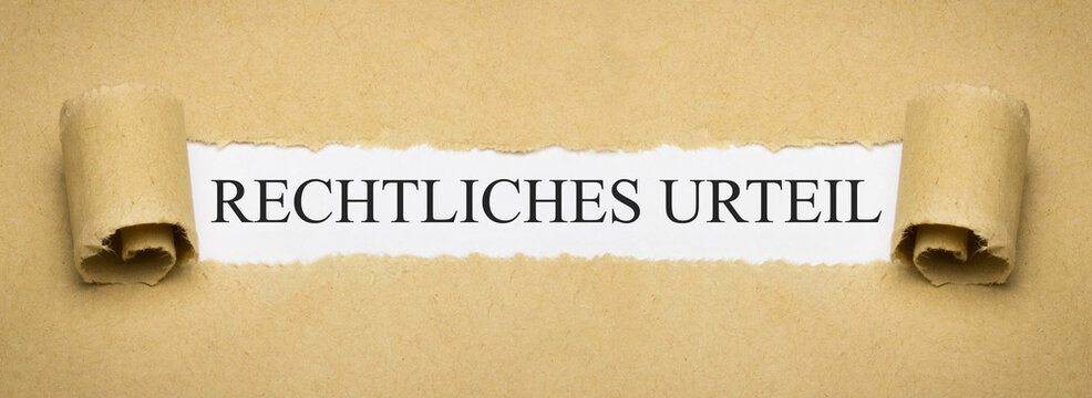 Rechtliches Urteil