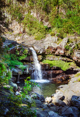 Grand Galet Waterfall, Reunion Island © Bernard
