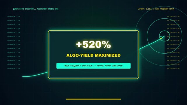High Frequency Trading Algorithmic Market Data Analysis Dashboard