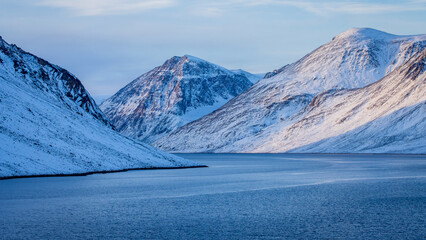 Early Morning in Storefjord, Greenland © Jim and Lynne Weber