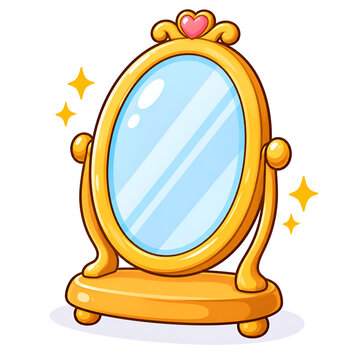 frame with a mirror