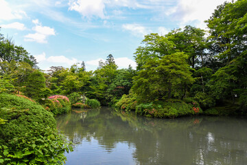 Fototapeta premium Jardin Shoyo-en, Nikko, Tochigi, Japon, Asie