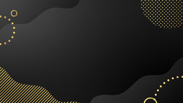 黒 ポップな背景　Black Friday　16:9
　