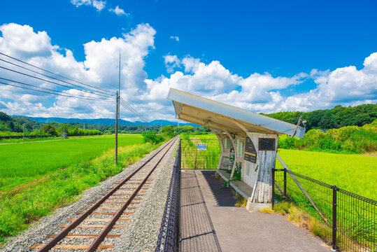くま川鉄道の旧川村駅