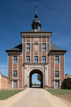 facade of manor