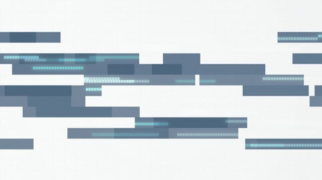 Data HUD block interface sliding seamless loop motion background