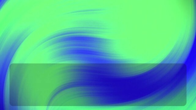Vibrant blue and green abstract fluid background with dynamic swirling wave patterns.