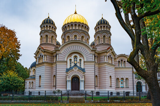 The Cathedral of the Nativity of Christ in Riga, Latvia