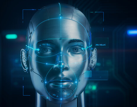 Visage robotique et reconnaissance faciale par intelligence artificielle