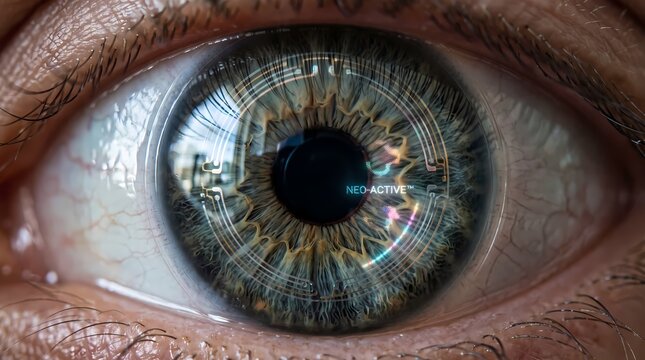 Photorealistic future historical events concept sci-fi technology and human evolution