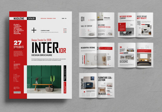 Interior Design Template Layout