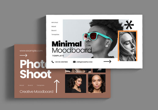 Minimalist Mood Board Template