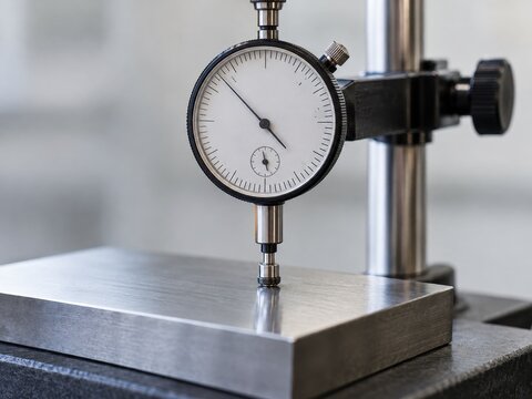 technician calibrates instrumentation on an industrial pipe