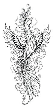 vector illustration of a tattoo