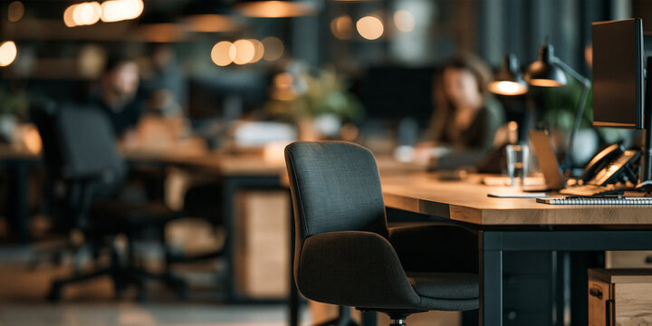empty office after lay off