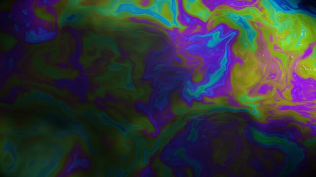 Iridescent Abalone Paua Shell Nacre Swirl Abstract Seamless Loop