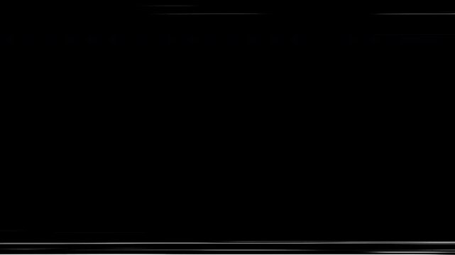 horizontal top and bottom anime speed lines on black background for clean fast scrolling motion, manga action scenes, and cinematic widescreen borders.