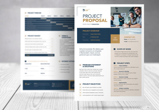 Simple Two Page Business Proposal Template