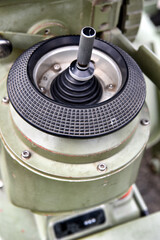 Close Up of Military Joystick and Guidance Control Dial © Predrag