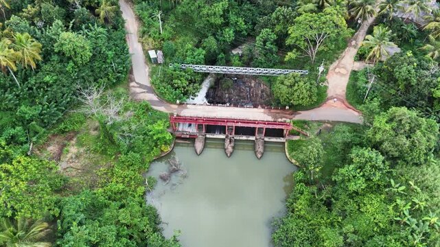 bridge over the river