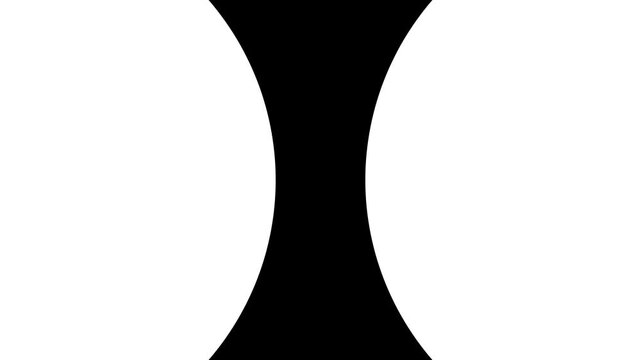 Optical Lens Elements abstract graphic with clean lines and precise shapes during a studio setup