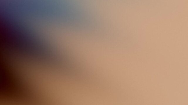 Abstract gradient background with grainy blue and beige blur texture