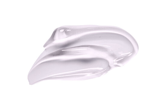 A cosmetic product for skin care. Shower gel, cleansing cream, or moisturizing gel. Isolated on white
