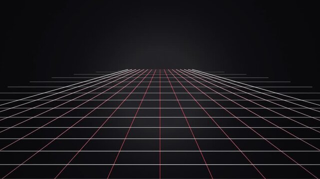 Autonomous Vehicle LiDAR Lanes Seamless Loop Background, 4K UHD 60fps Commercial Motion Graphics (10s)