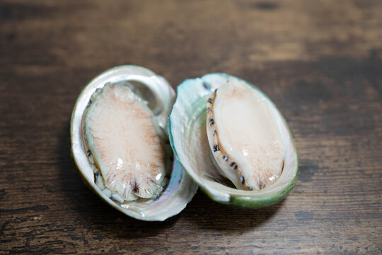 Abalones in a shell