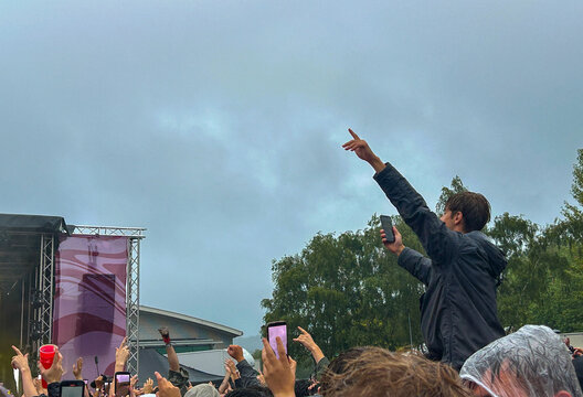 Festival crowd