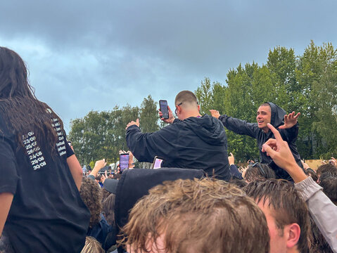 Festival crowd
