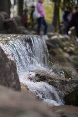 waterfall in the parks © DZIANIS