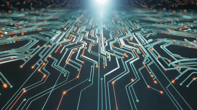 circuit board background