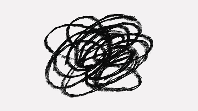 Grunge Scribble Element 08