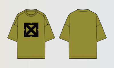Cut and Sew T-Shirt Designs with Colourblock Panels, Patterns and Graphics