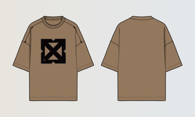 Cut and Sew T-Shirt Designs with Colourblock Panels, Patterns and Graphics
