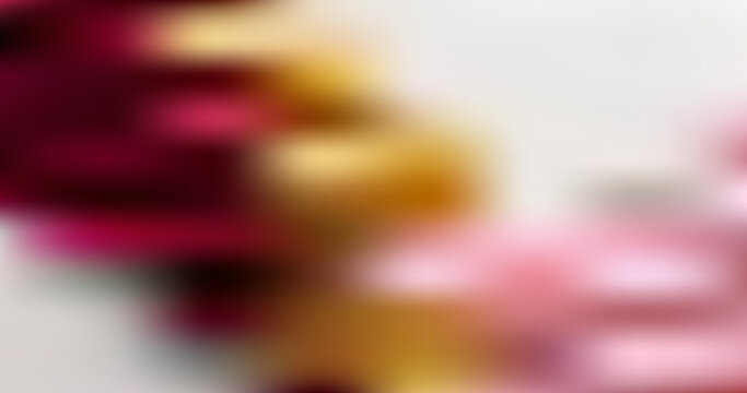 Luxurious magenta, gold and white gradient mesh background with elegant warm color flow