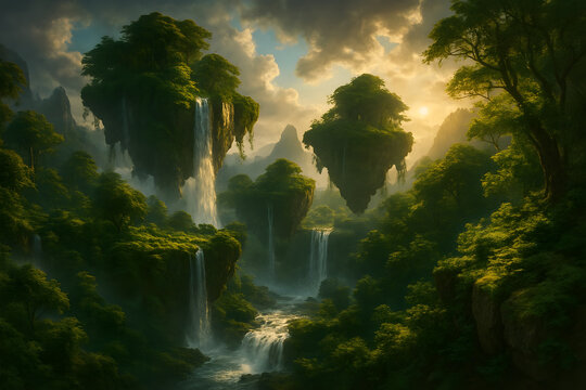 waterfall in the forest
