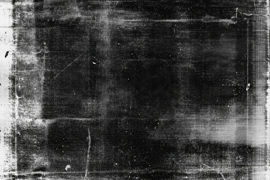 Distressed Black Film Frame
