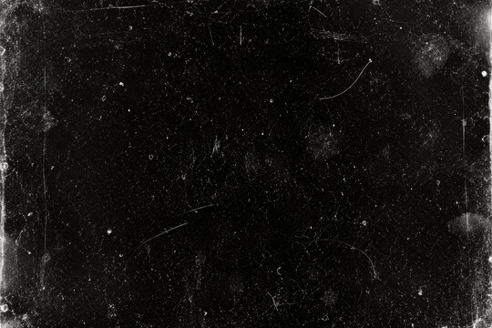 Scratched Dark Film Grain