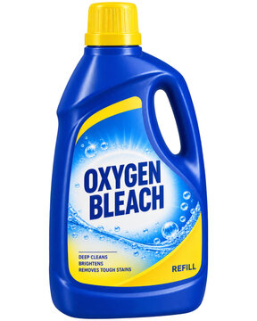 Oxygen bleach cleaner bottle
