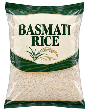 Basmati rice package